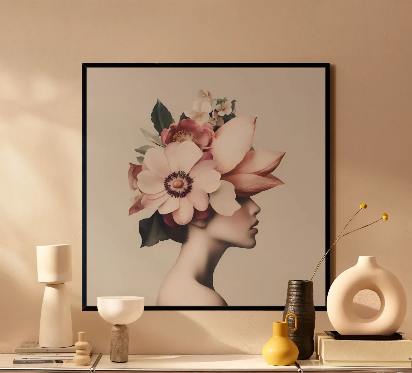 Bellezza floreale poster da Andrea Haase Modern Muses