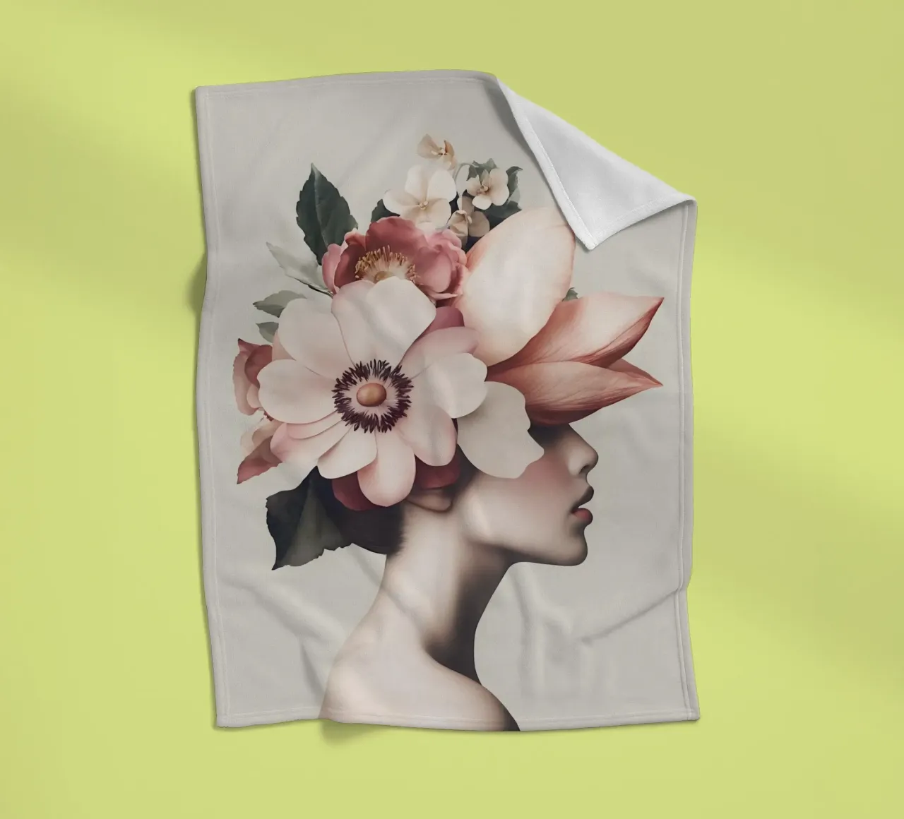 Bellezza floreale coperta in pile da Andrea Haase Floral Passion
