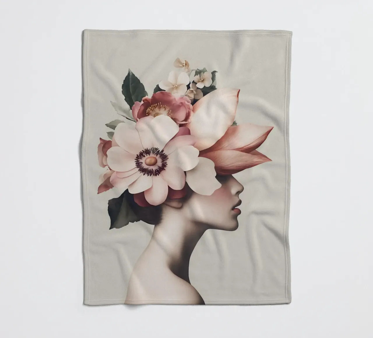Bellezza floreale coperta in pile da Andrea Haase Floral Passion
