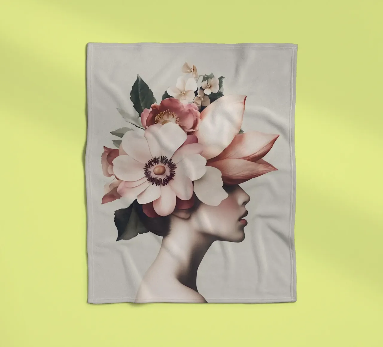 Bellezza floreale coperta in pile da Andrea Haase Floral Passion