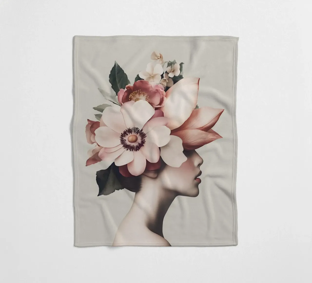 Bellezza floreale coperta in pile da Andrea Haase Floral Passion