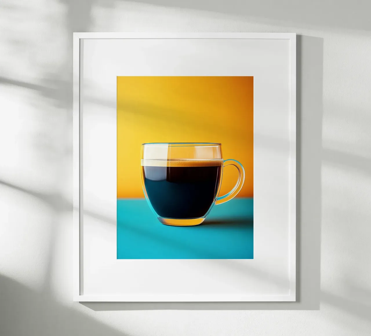 Tasse de café noir poster de Spice & Style