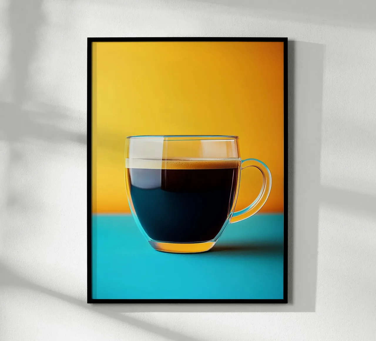 Tasse de café noir poster de Spice & Style