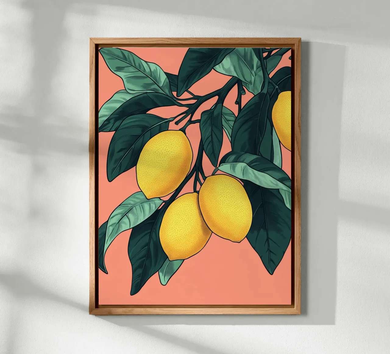 Rami di limone alluminio dibond da Spice & Style
