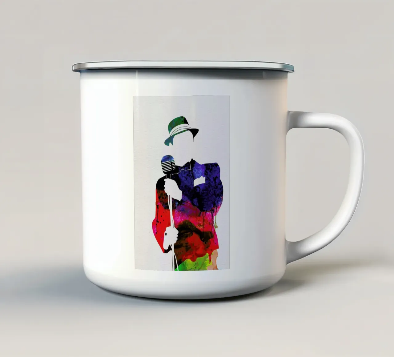 Frank tazza in smalto da Naxart