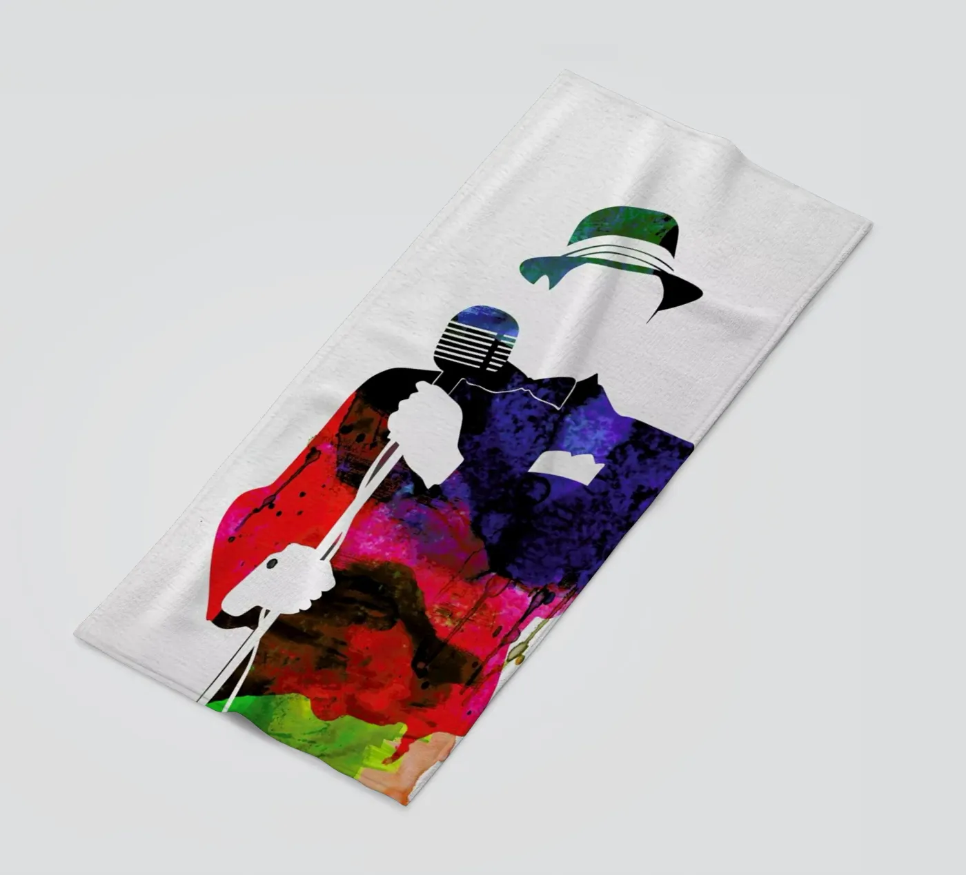 Frank beach towel by Naxart