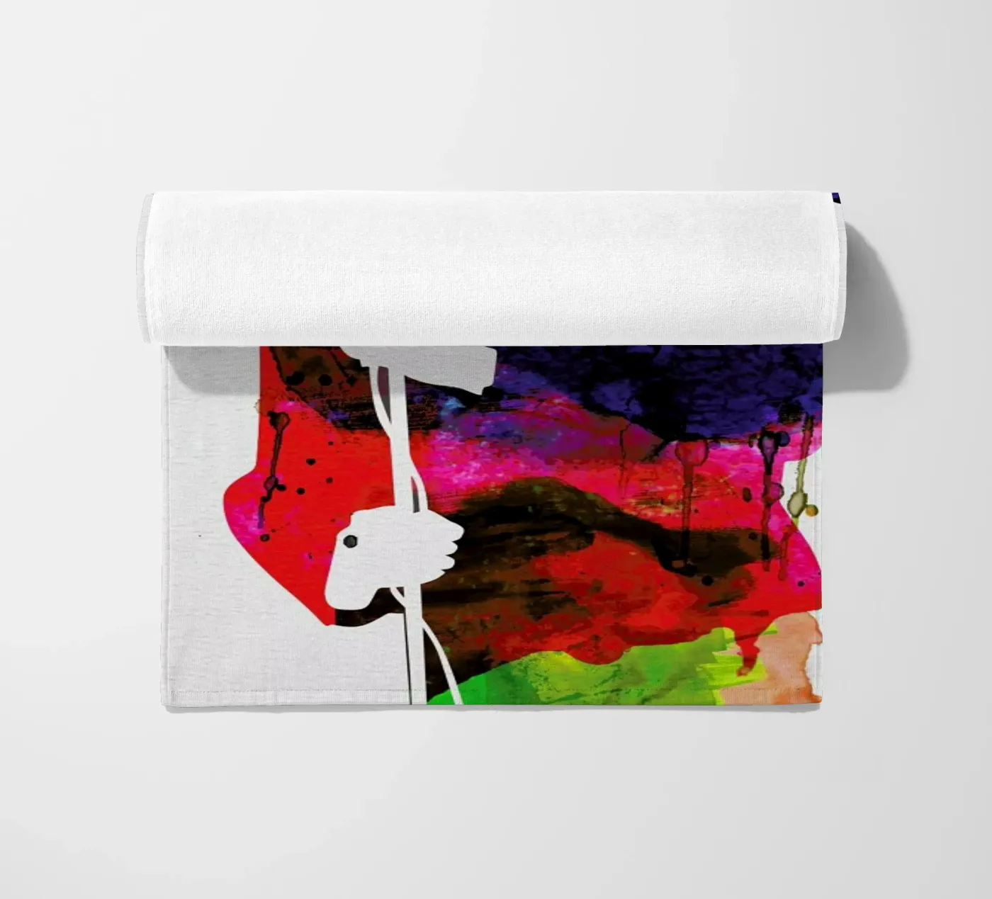 Frank beach towel by Naxart