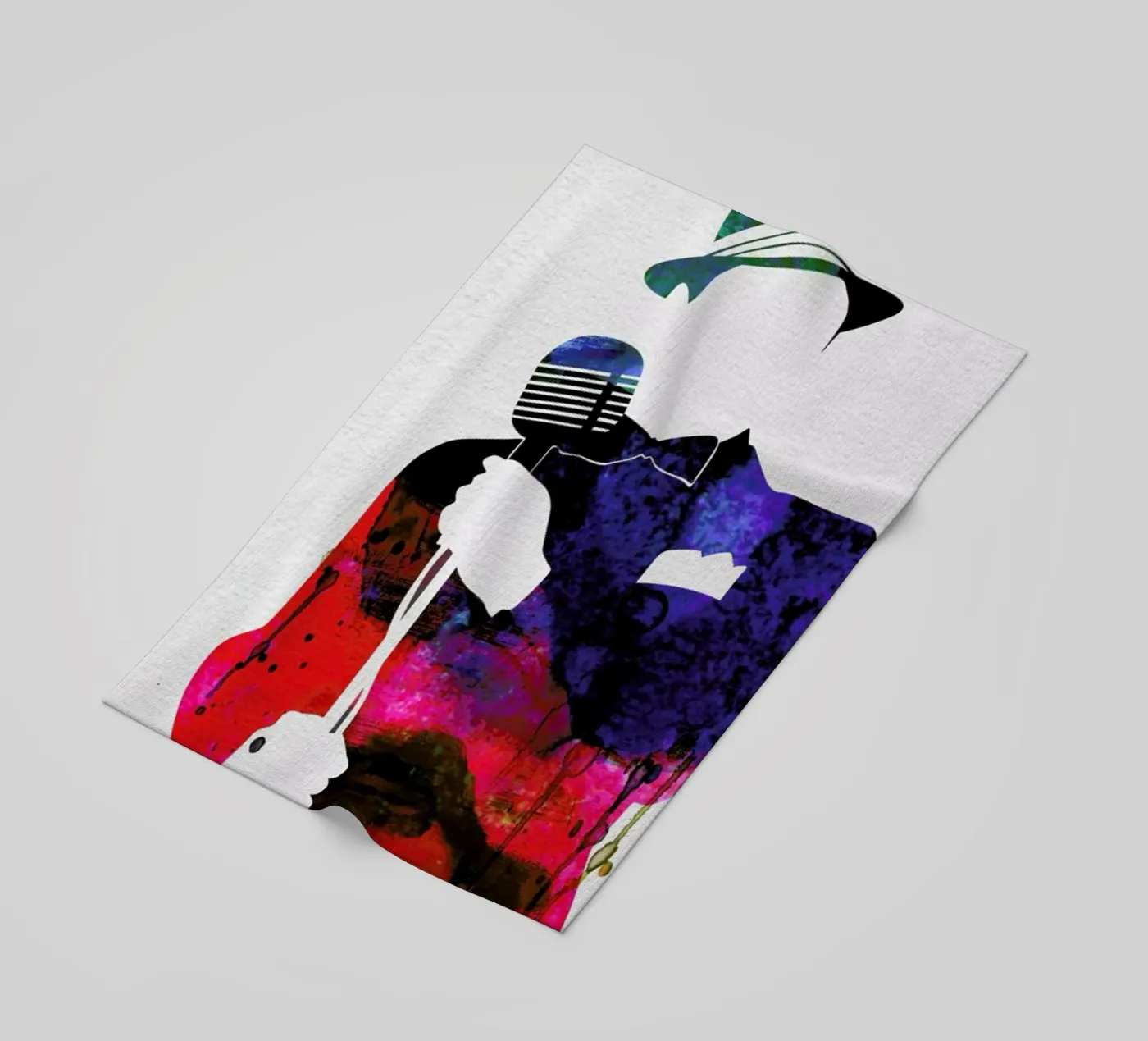 Frank beach towel by Naxart