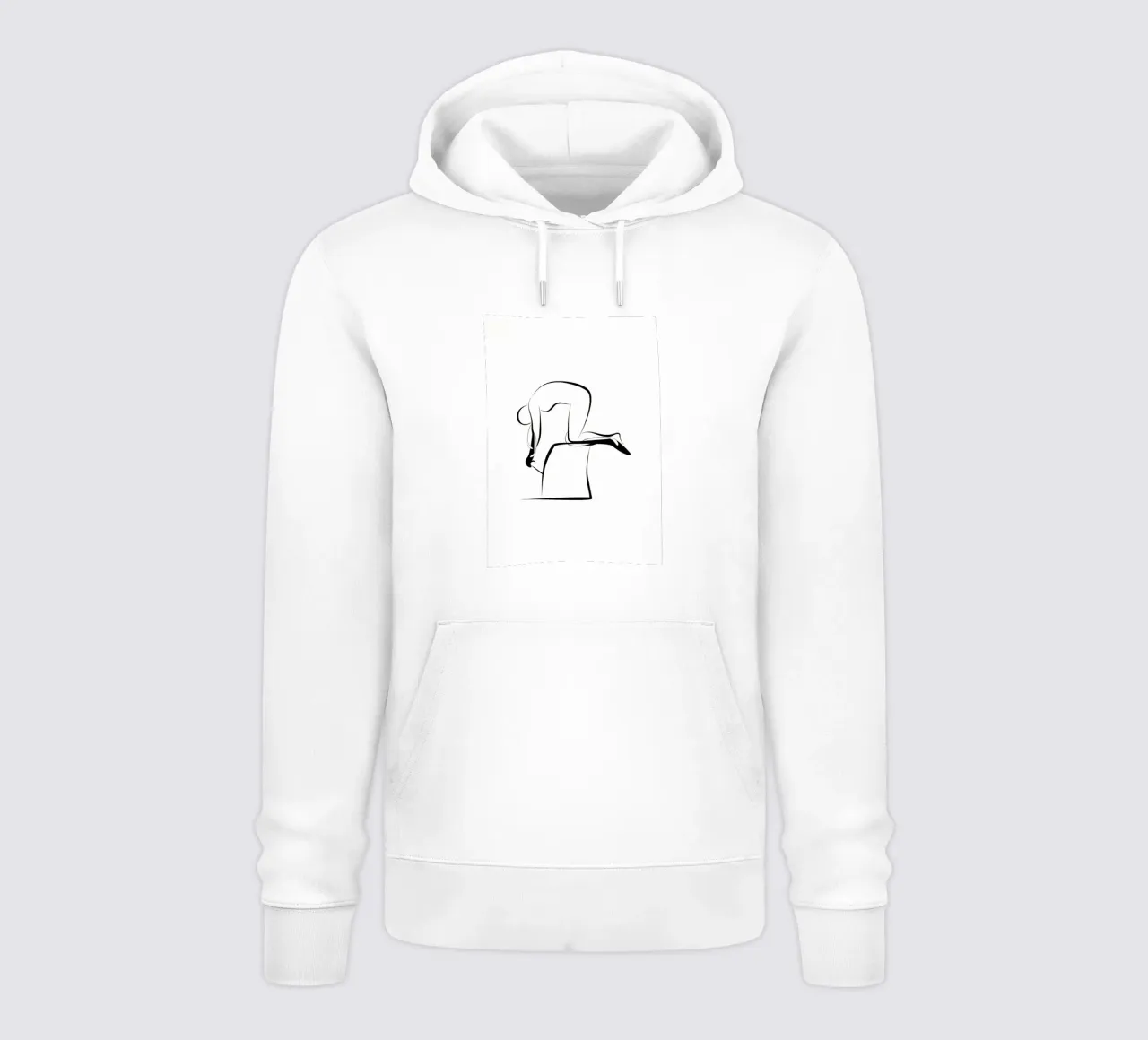 Retrato de pez en primer plano sudadera con capucha de Eames