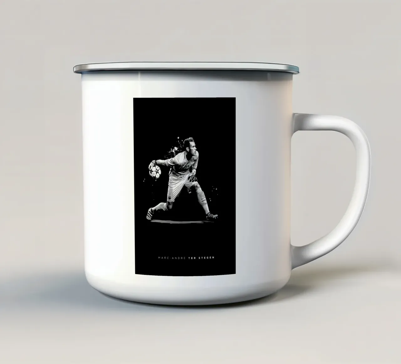 Meduse nella notte stellata tazza in smalto da Eames