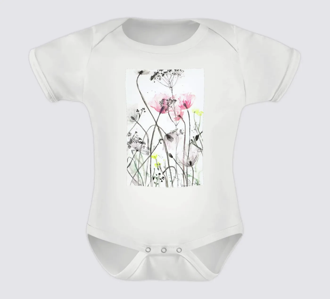 Blumen body bébé de Verena Bonath | 21st aesthetics