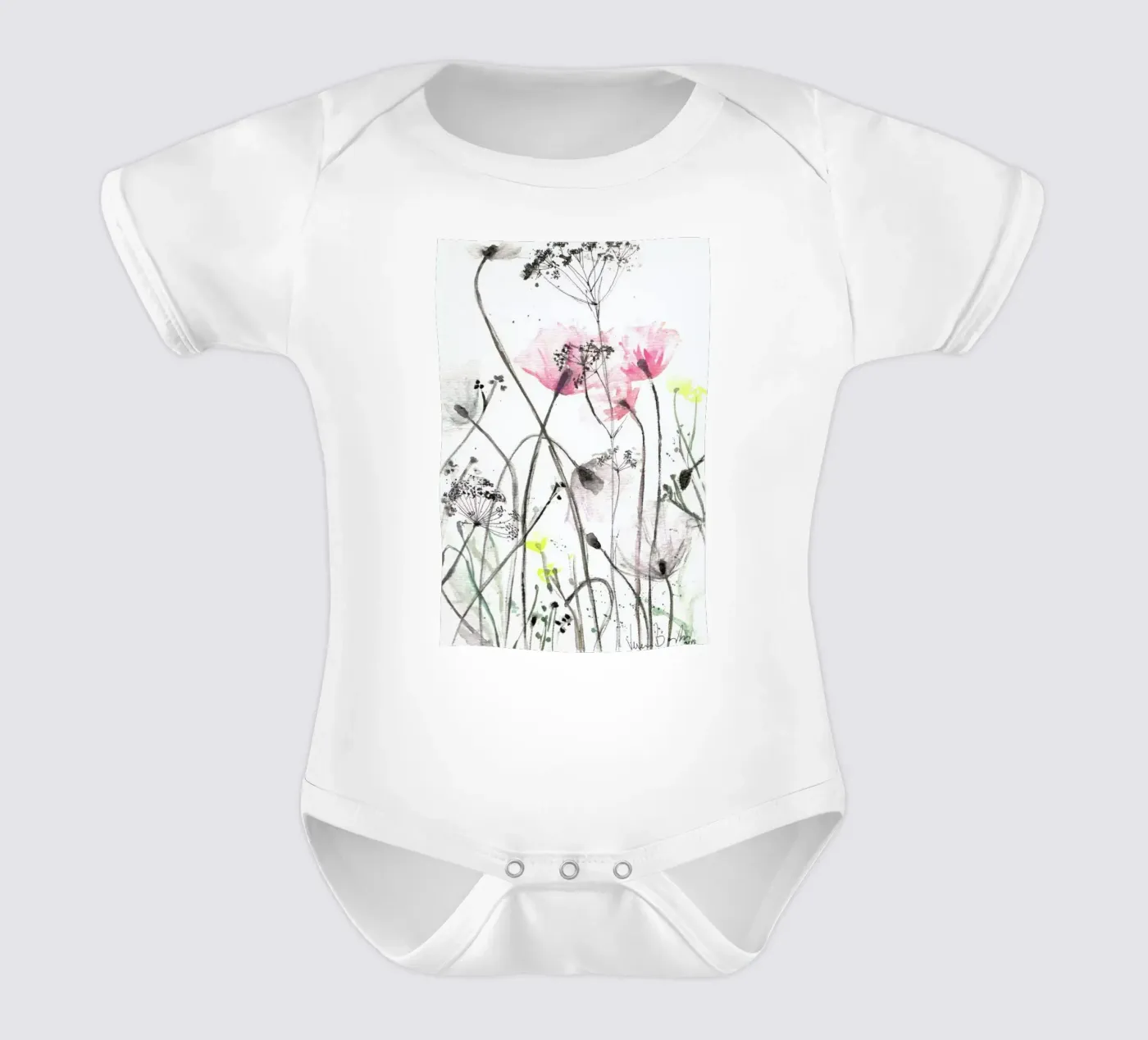 Blumen body bébé de Verena Bonath | 21st aesthetics
