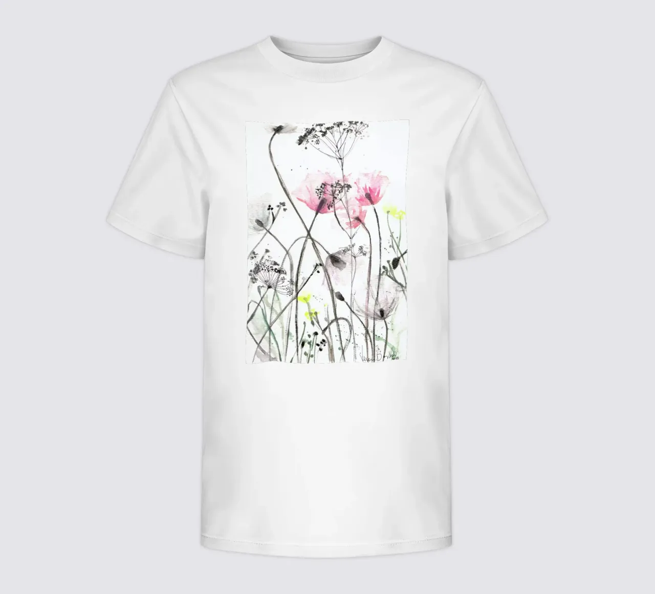 Blumen t-shirt bambini da Verena Bonath | 21st aesthetics