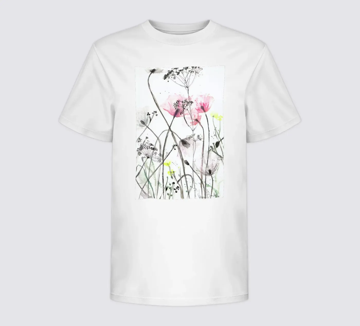 Blumen t-shirt bambini da Verena Bonath | 21st aesthetics