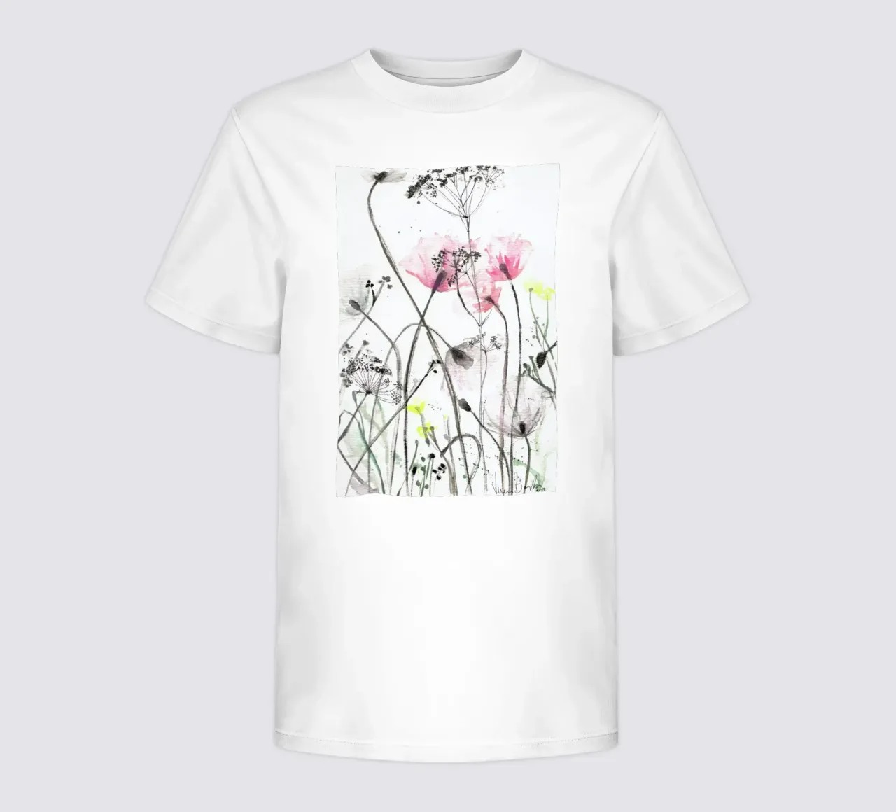 Blumen t-shirt bambini da Verena Bonath | 21st aesthetics