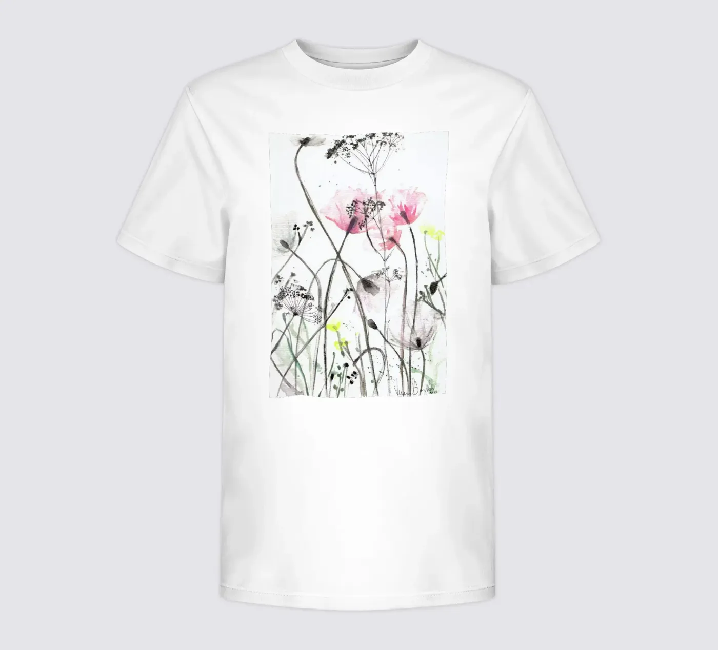 Blumen t-shirt bambini da Verena Bonath | 21st aesthetics