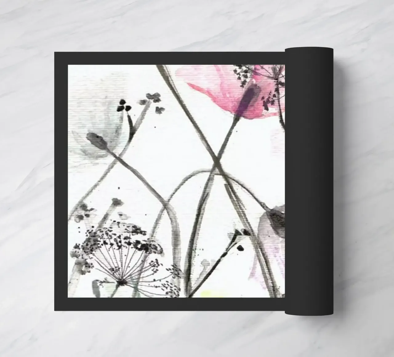 Blumen deurmat van Verena Bonath | 21st aesthetics