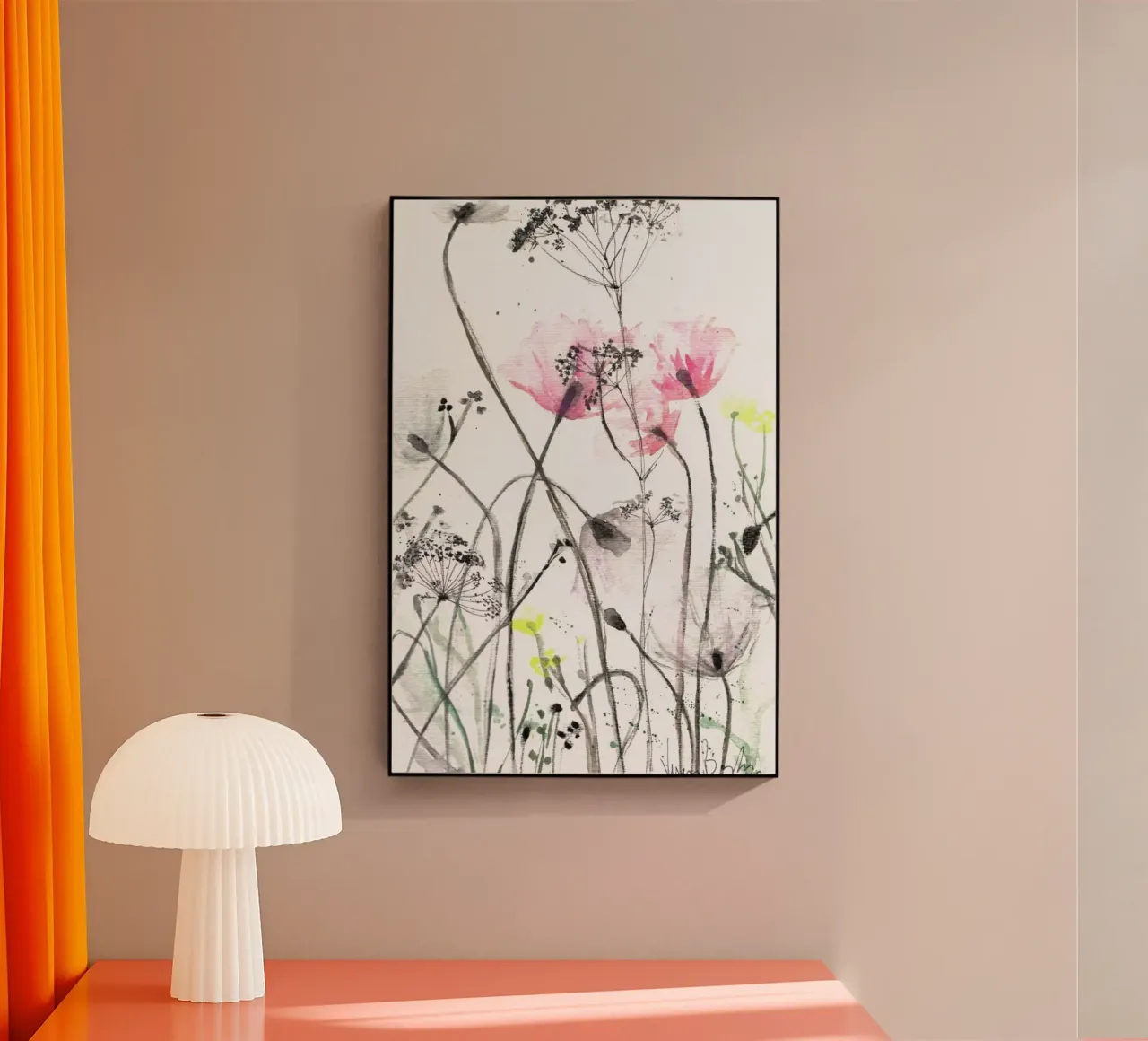 Blumen plexiglass da Verena Bonath | 21st aesthetics