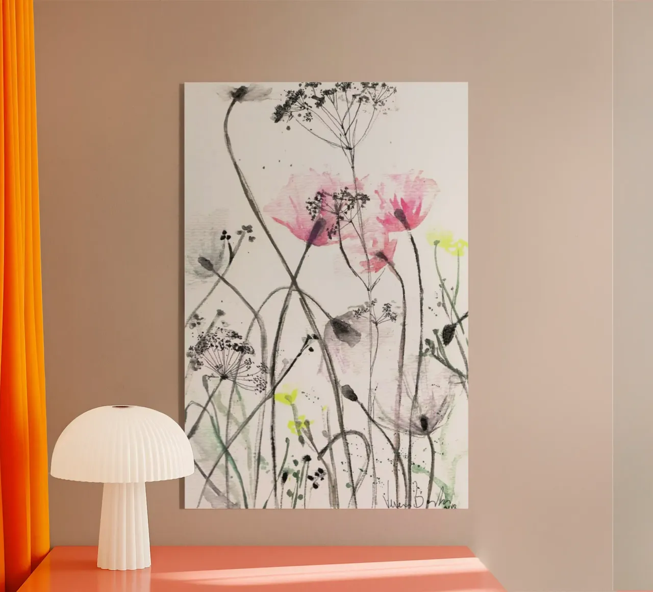 Blumen plexiglass da Verena Bonath | 21st aesthetics