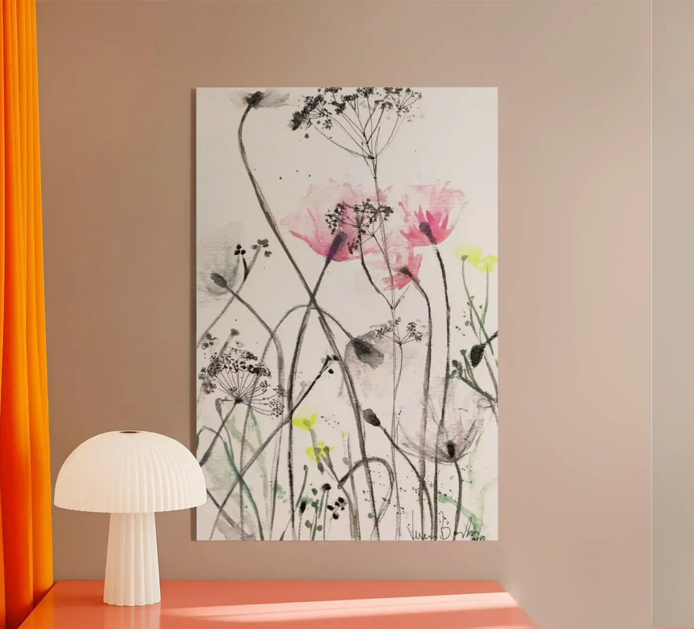 Blumen plexiglass da Verena Bonath | 21st aesthetics