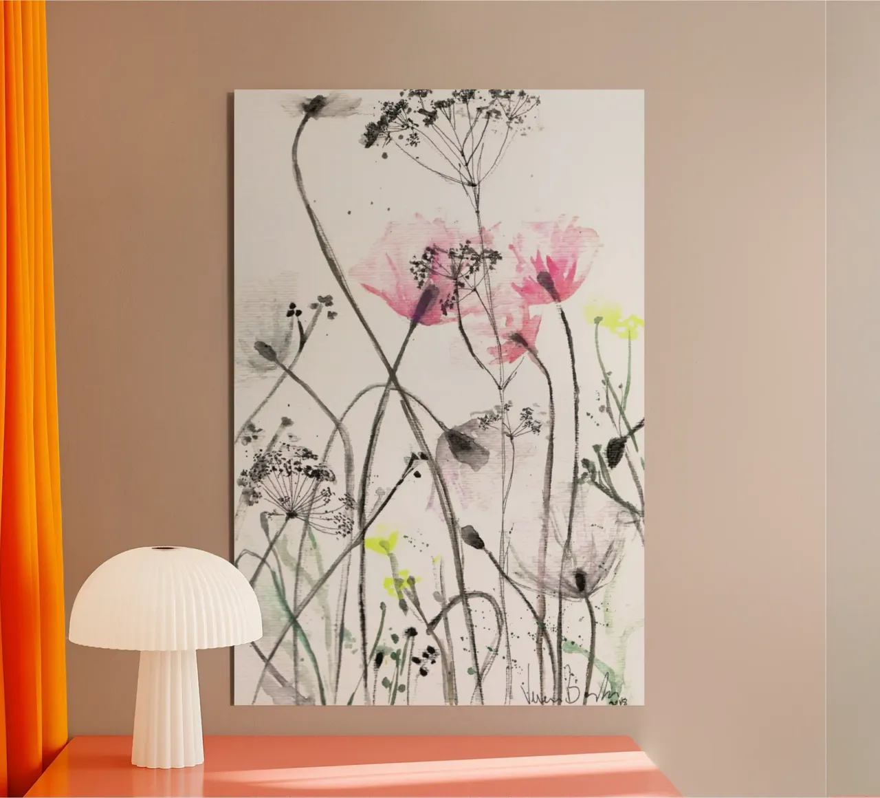 Blumen forex plate by Verena Bonath | 21st aesthetics