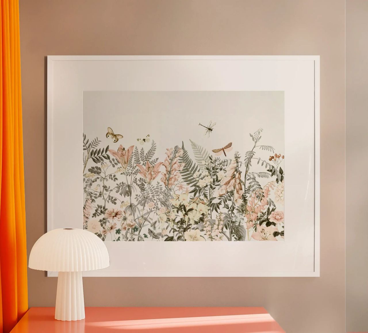 Swedish Midsummer Wildflower Meadow poster by Andrea Haase Floral Passion