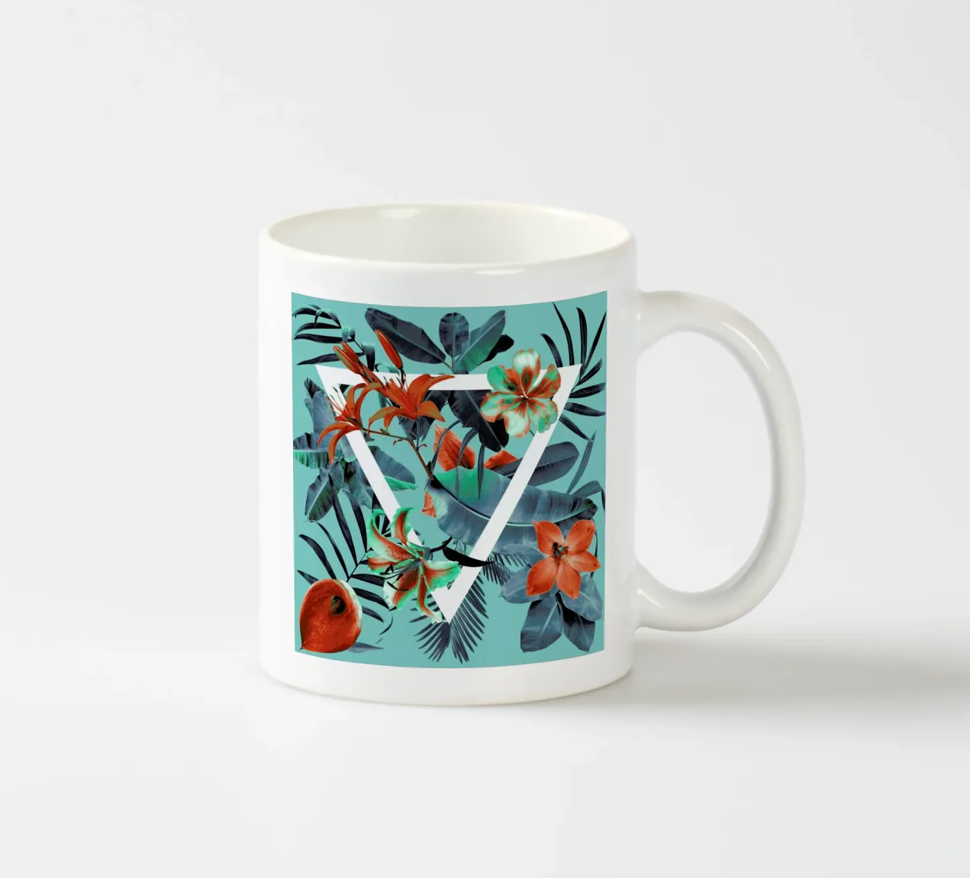 Triflo ceramic mug by Ali Gulec
