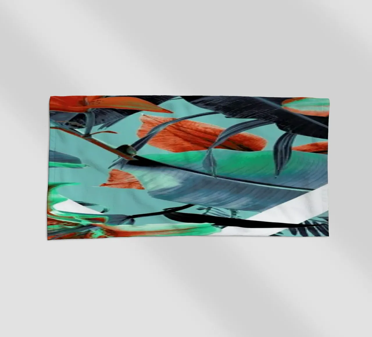 Triflo beach towel by Ali Gulec