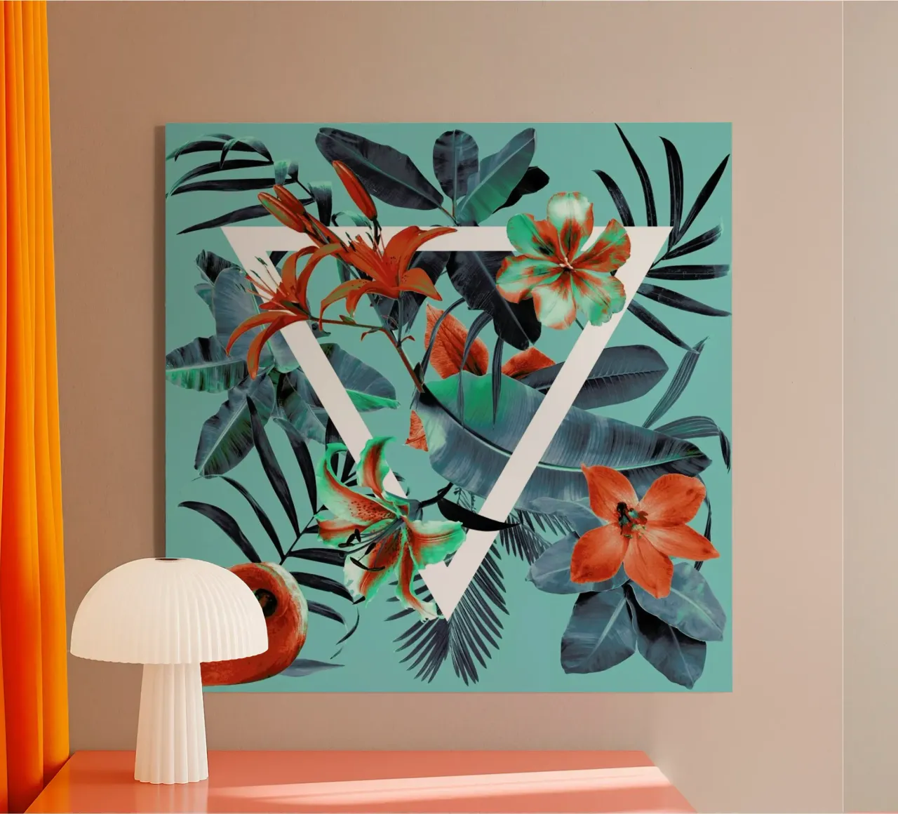 Triflo acrylic glass by Ali Gulec