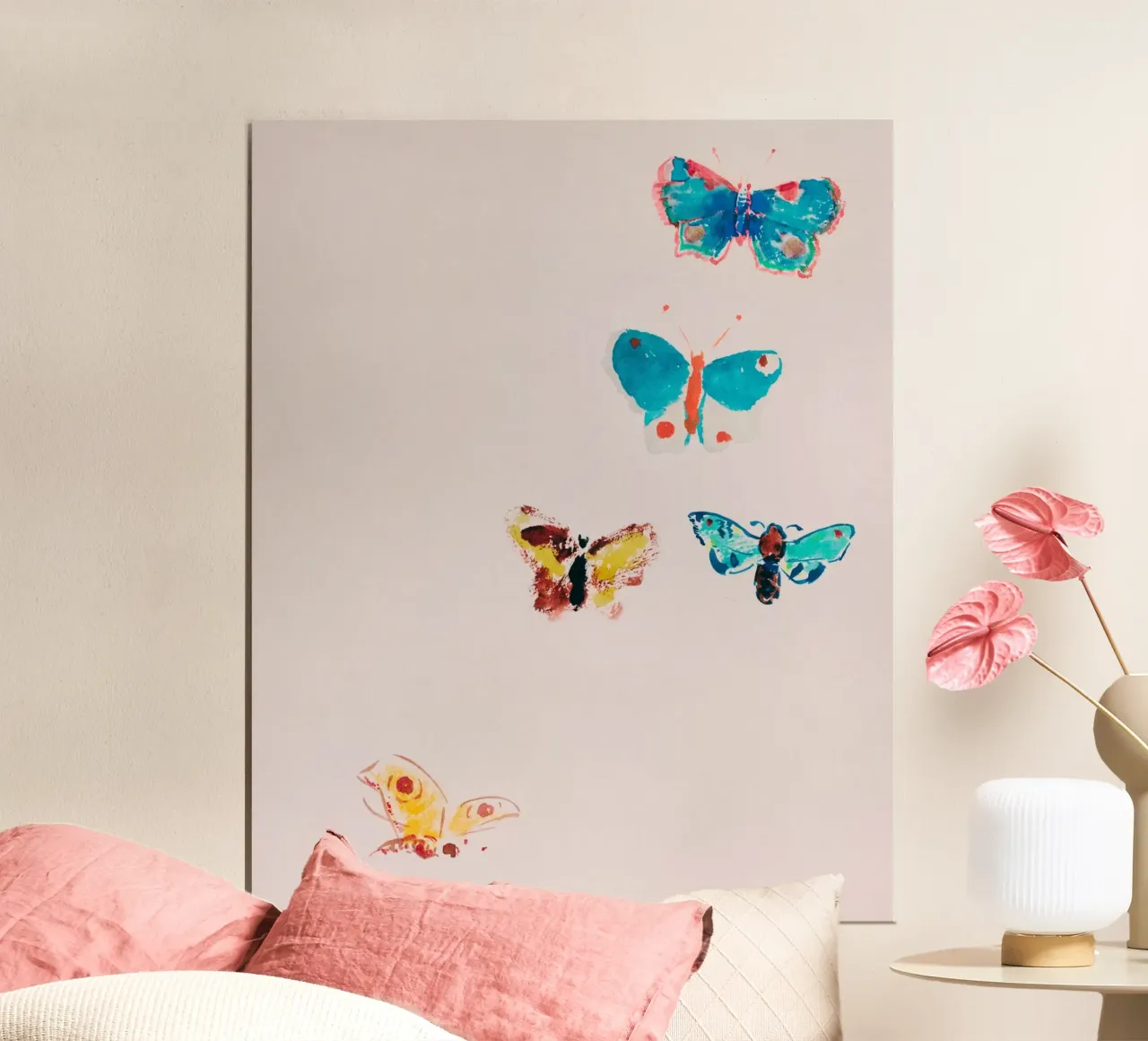 Five Butterflies poster da Second Canvas