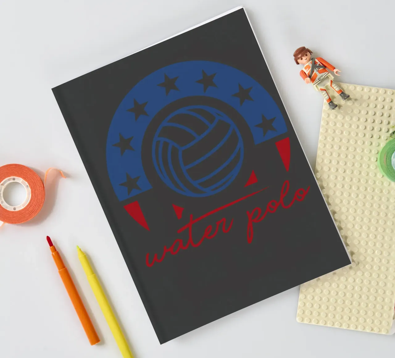 Water Polo notebook by Stylianos