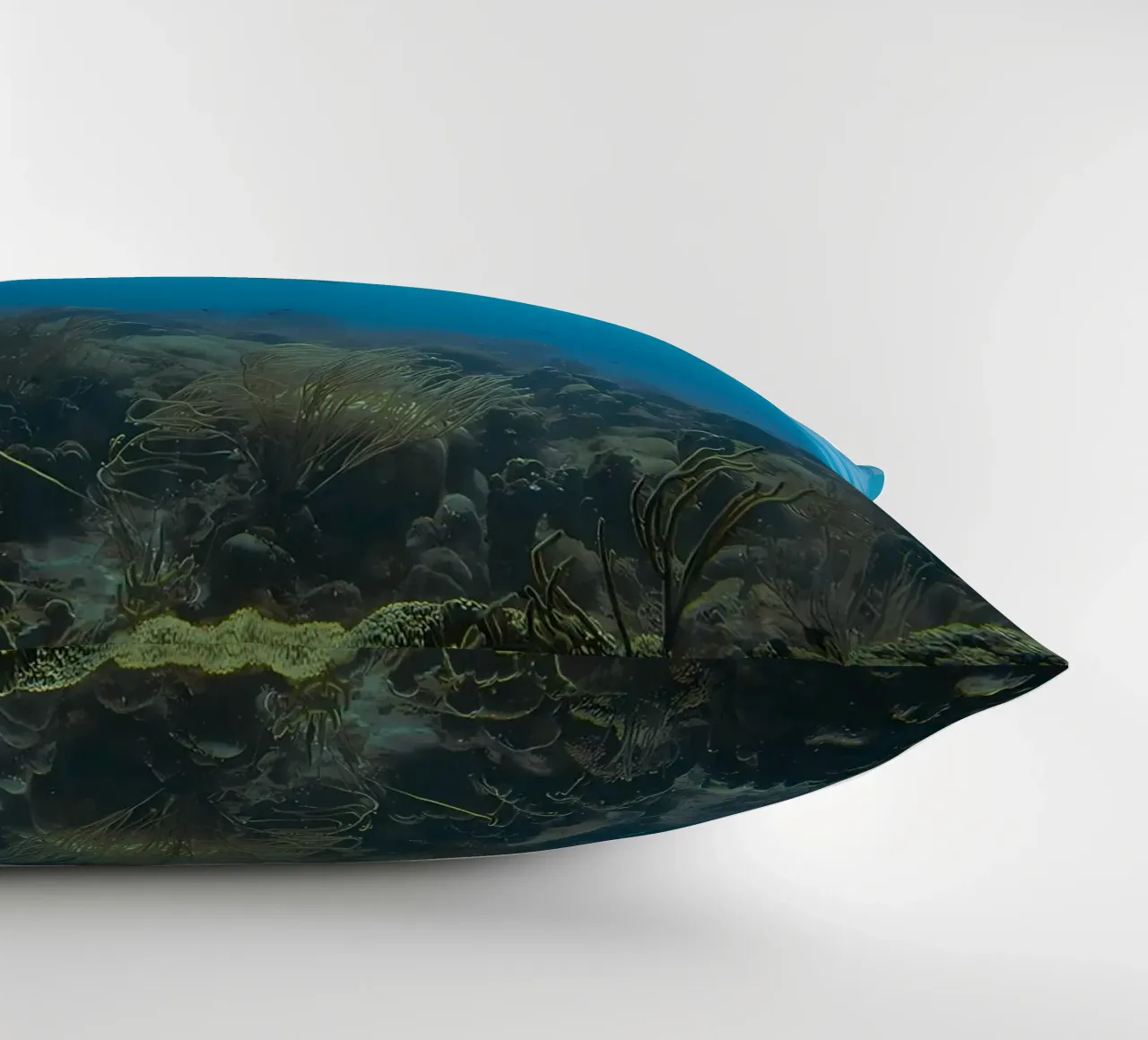 Dwarf Cuttlefish Bubble Bokeh decorative cushion by Eames