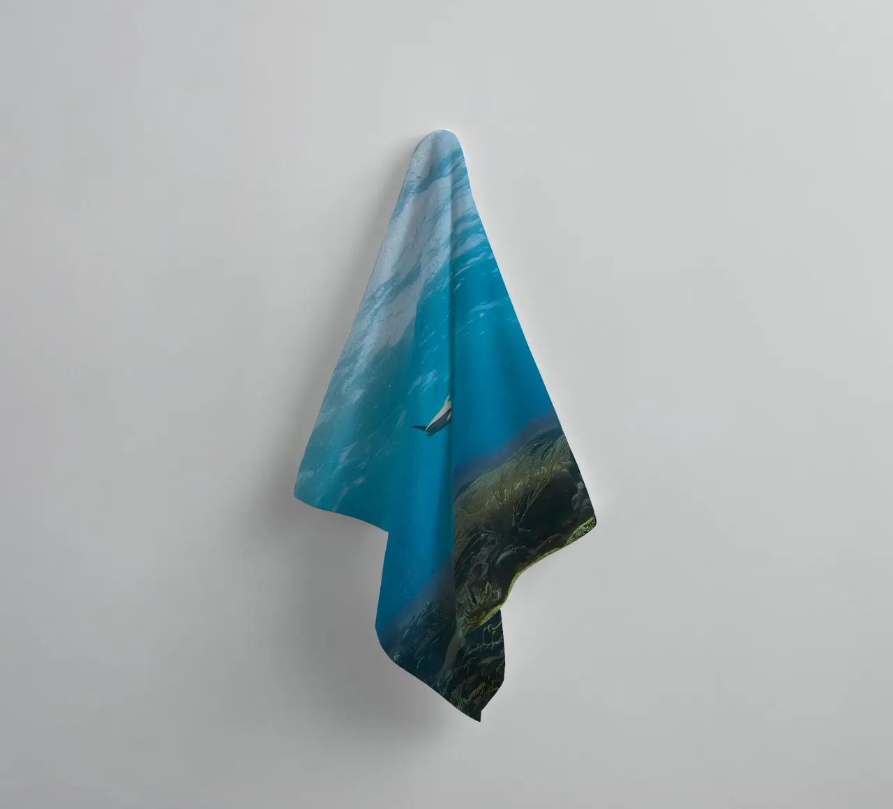 Dwarf Cuttlefish Bubble Bokeh towel by Eames