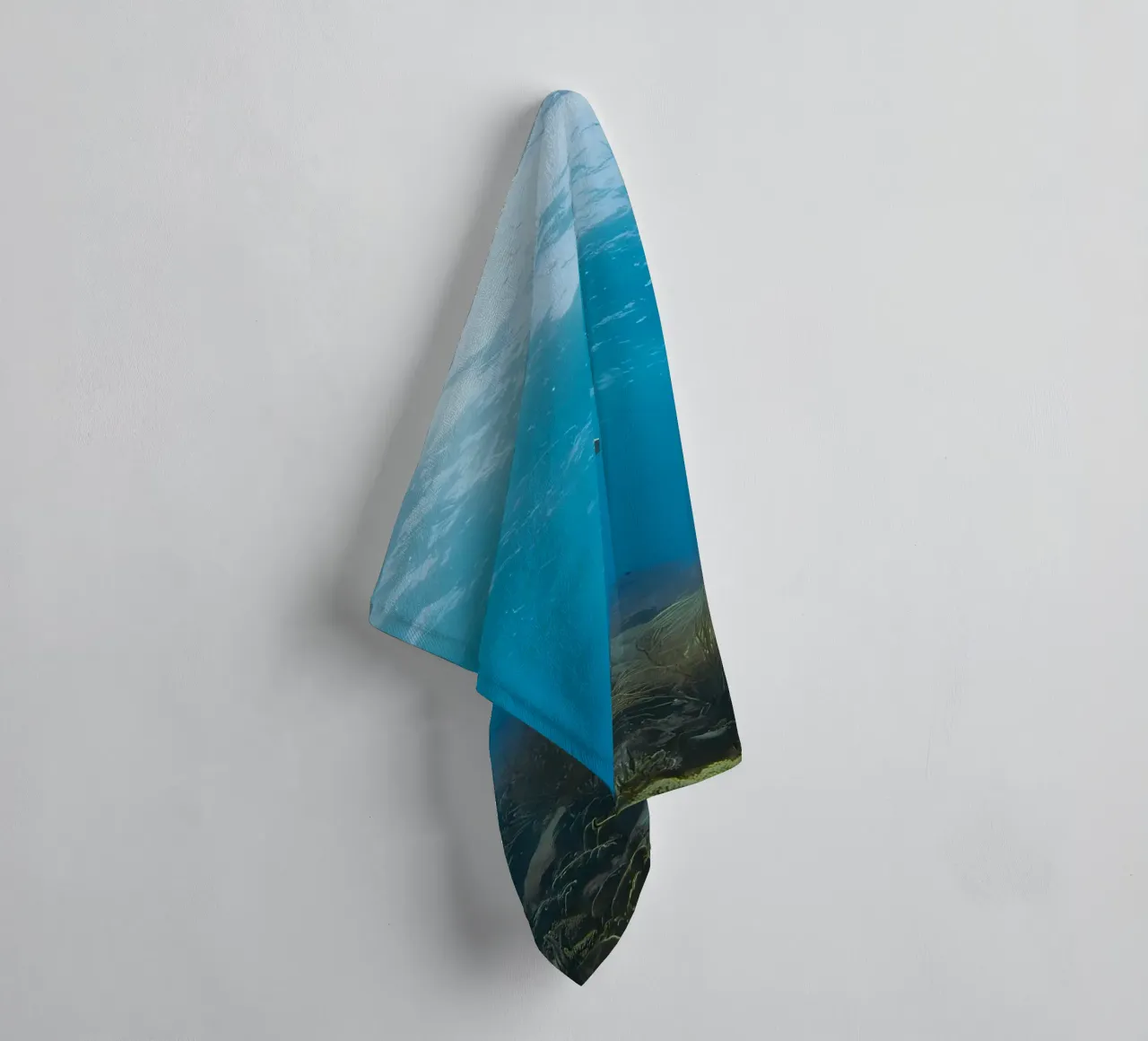Dwarf Cuttlefish Bubble Bokeh towel by Eames