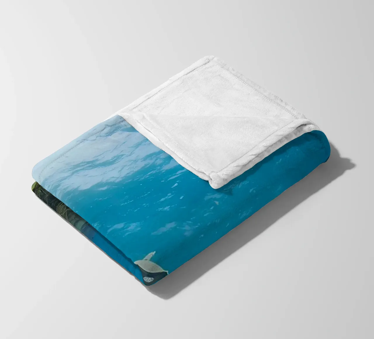 Dwarf Cuttlefish Bubble Bokeh fleece blanket by Eames