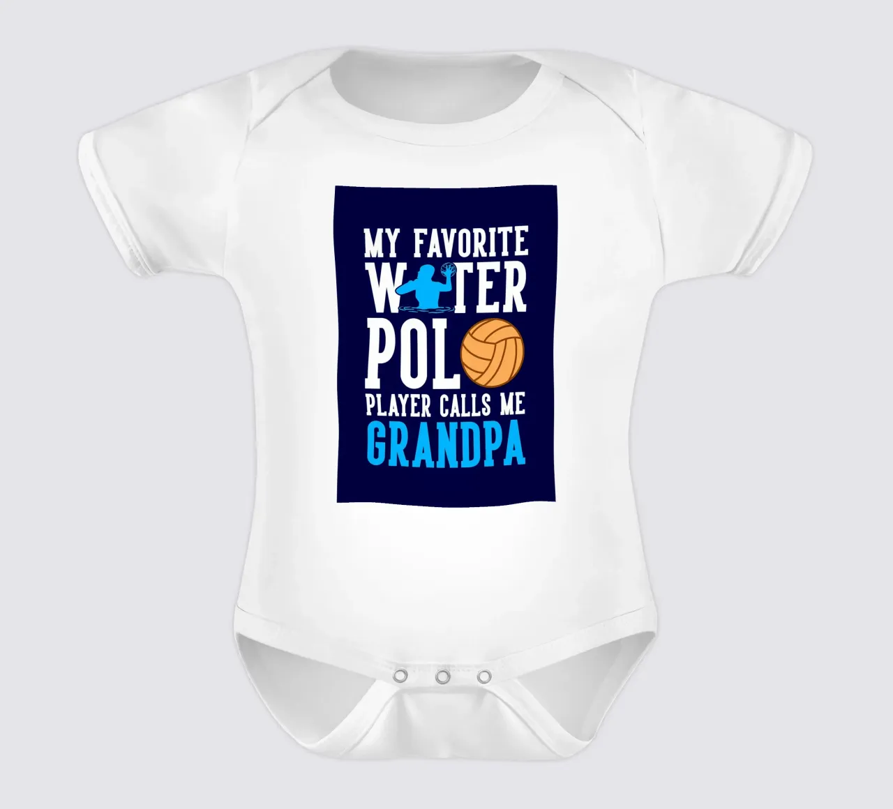 Pallanuoto body neonato maniche corte da Stylianos