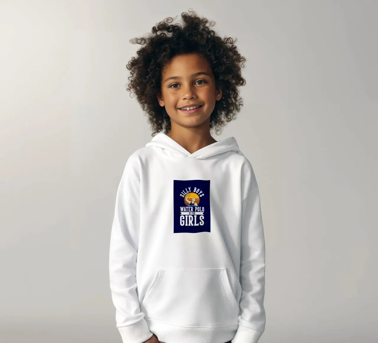 Water Polo Kinder Hoodie von Stylianos