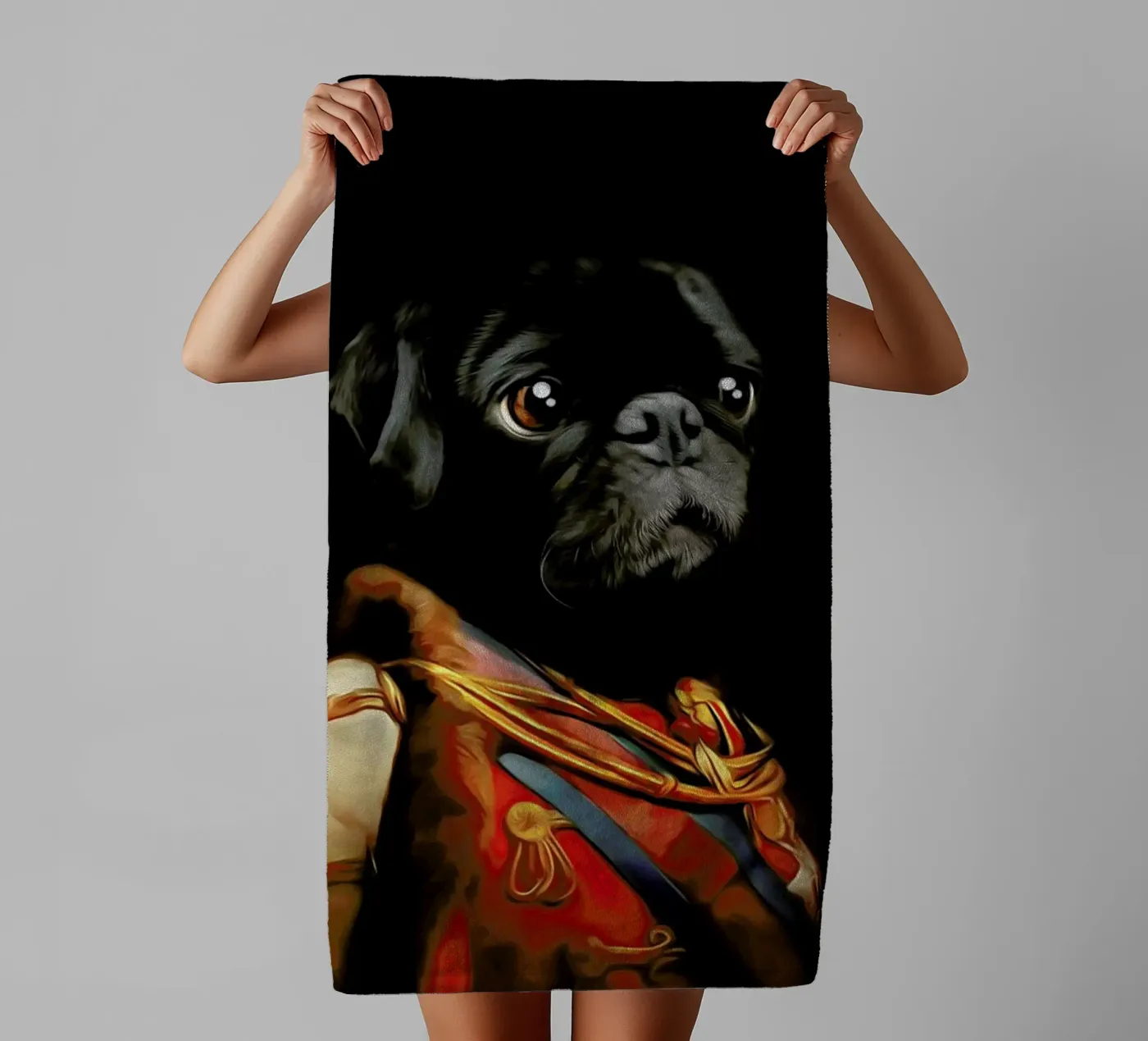 Stok badhanddoek van Tein Lucasson