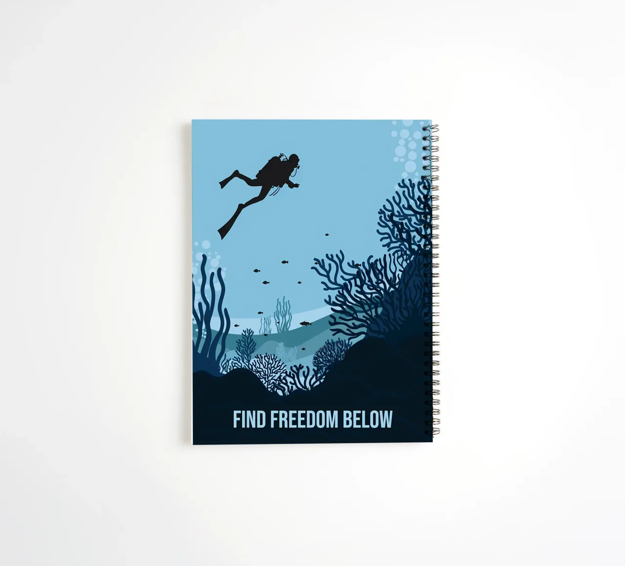 Cuttlefish with Color spiral notebook by Eames