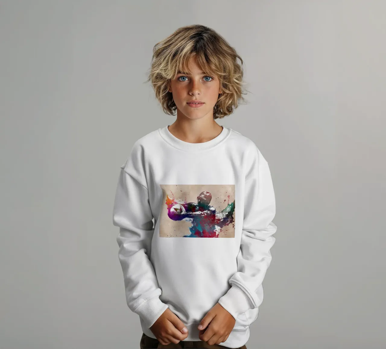 Pallanuoto felpa bambino da Stylianos
