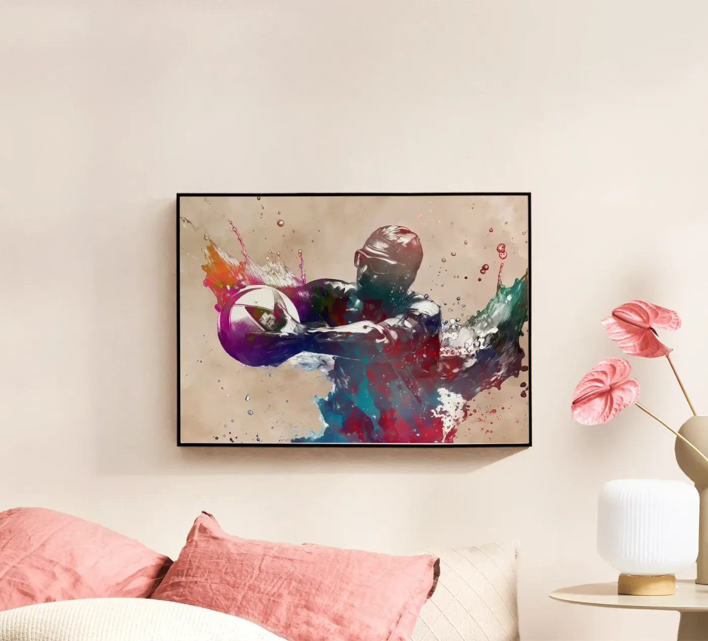 Water Polo Acryl-Glas von Stylianos