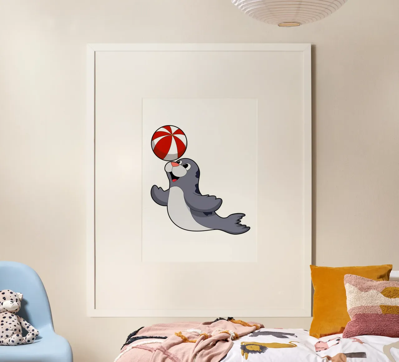 Pallanuoto poster con telaio in plastica da Stylianos