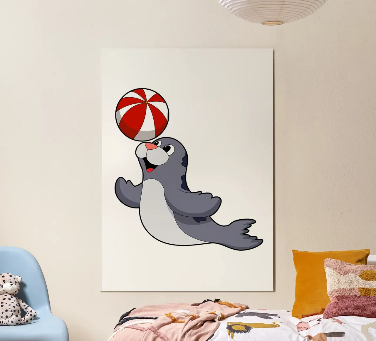 Pallanuoto poster con telaio in plastica da Stylianos