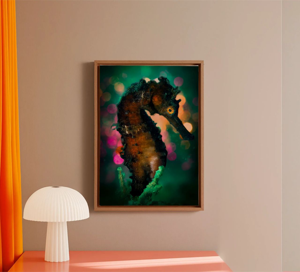 Coconut Octopus in Shell canvas by Eames