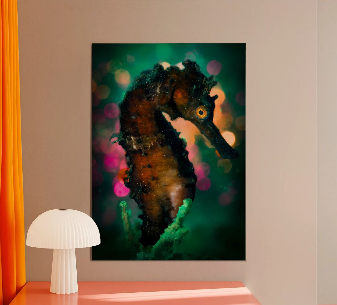 Coconut Octopus in Shell poster by Eames