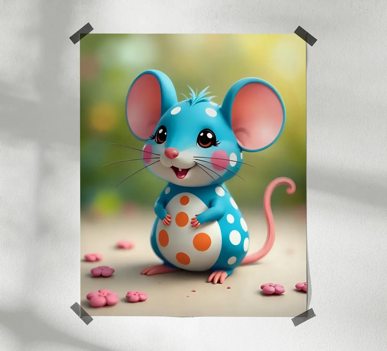 Topo_1 poster da Tierisch bunt by LK