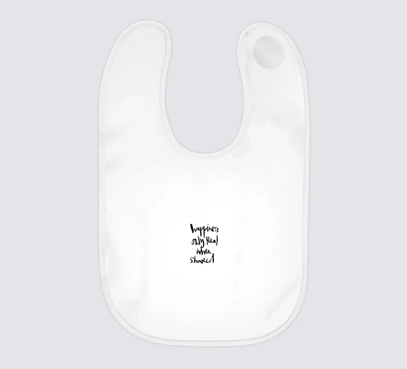 Happiness bavaglino da Brushmeetspaper