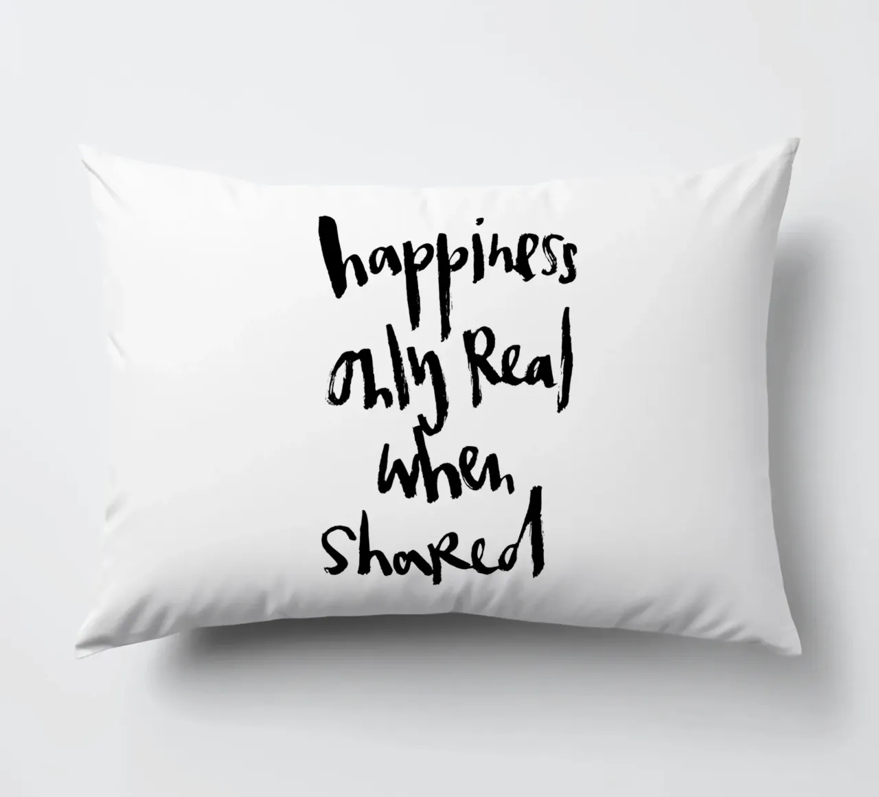 Happiness cuscino da Brushmeetspaper
