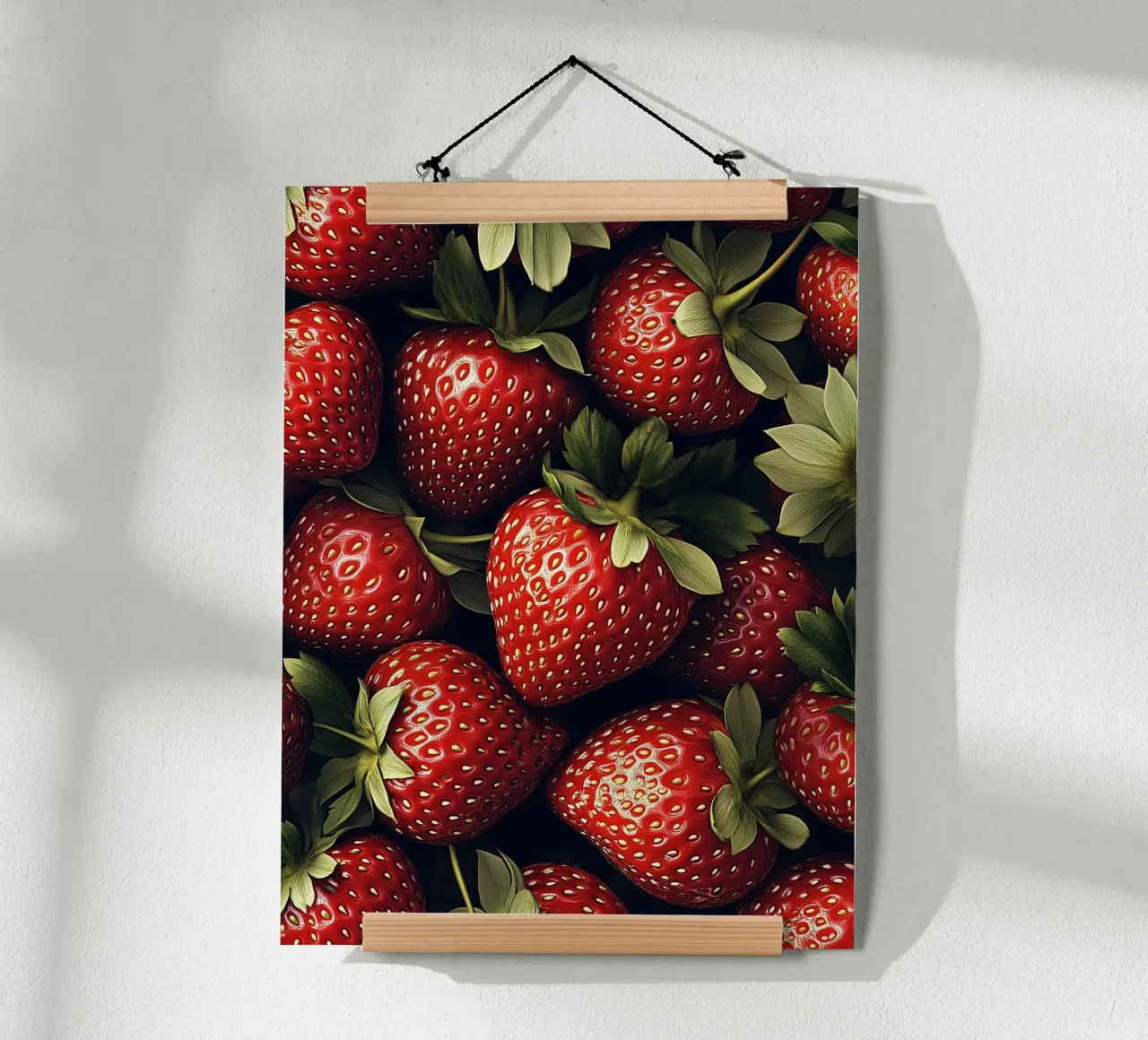 Fragole fresche carta hahnemühle da Spice & Style