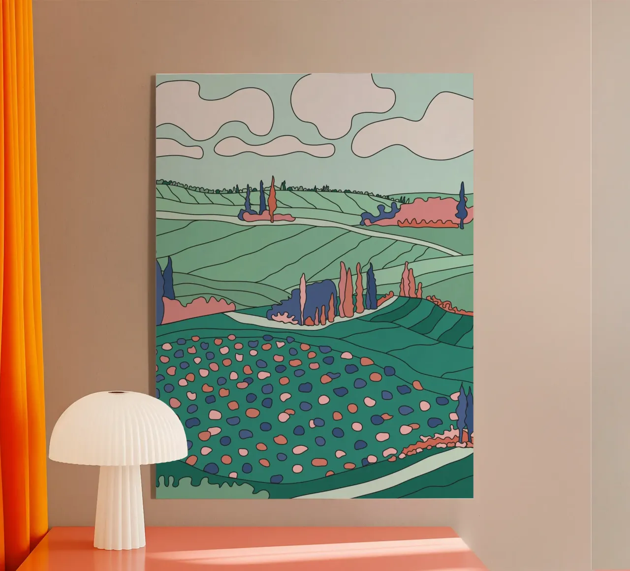 Toscana #1 plexiglass da Alisa Galitsyna